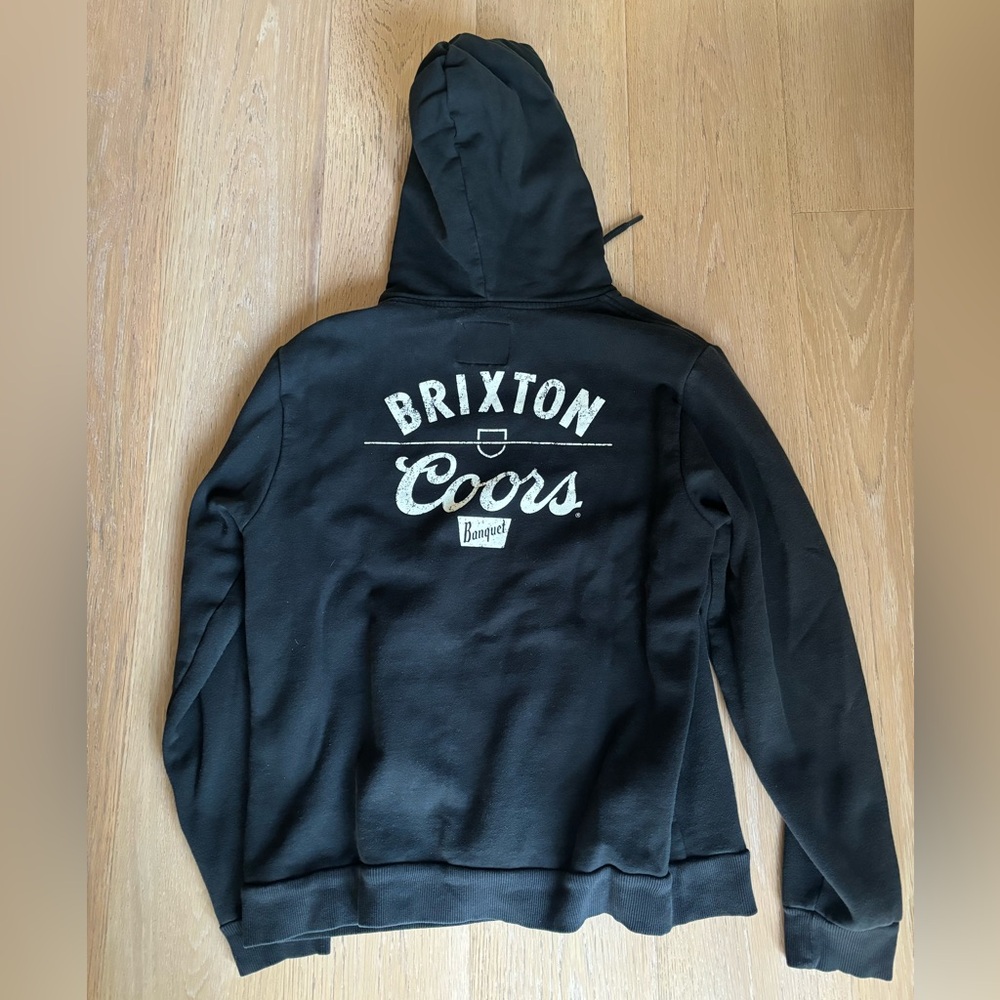 Brixton Coors Banquet Black Hoodie
